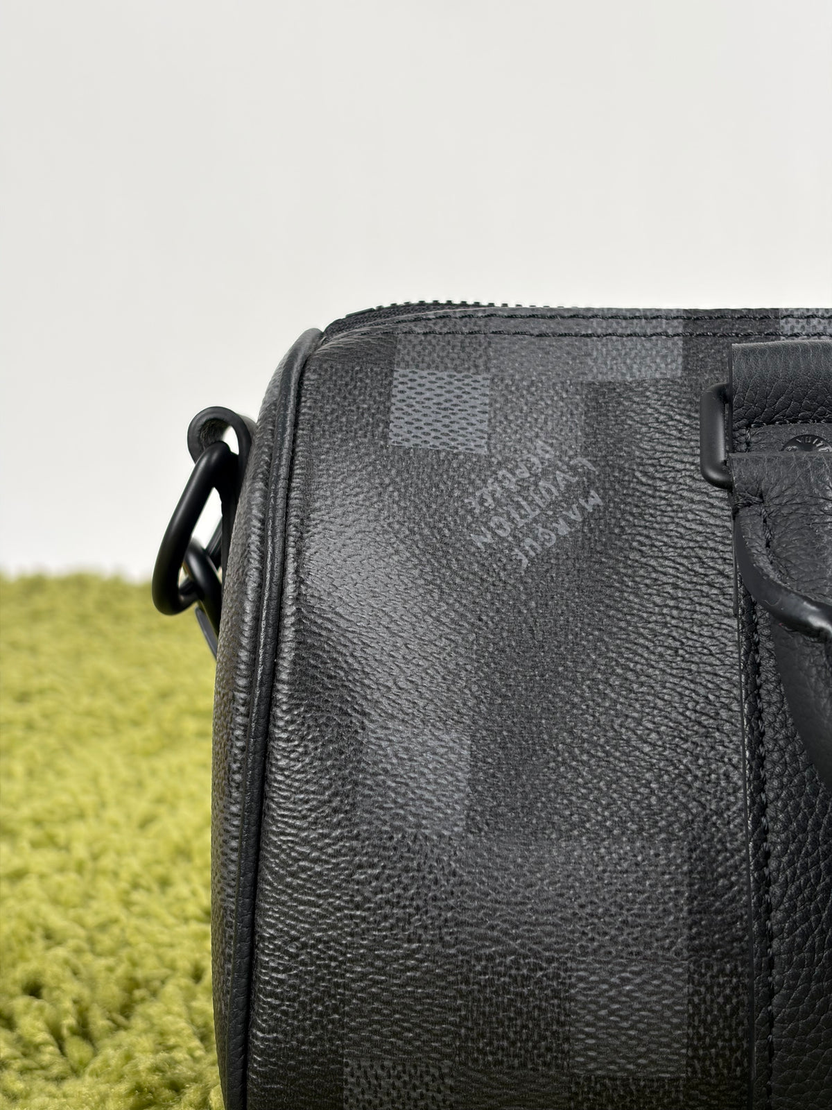 Borsa Louis Vuitton Keepall Bandoulière 25 Nera