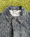 Giacca Monogram in denim Louis Vuitton 50