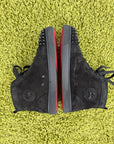 Louboutin Size 44 nere in camoscio