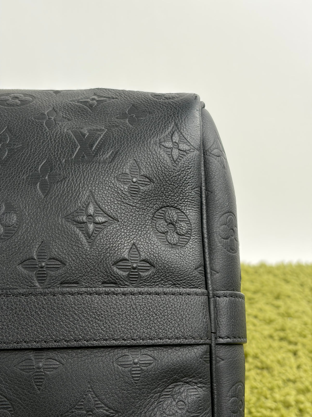 Borsone keepall Louis Vuitton Bandoulière 50 Nera