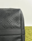 Borsone keepall Louis Vuitton Bandoulière 50 Nera