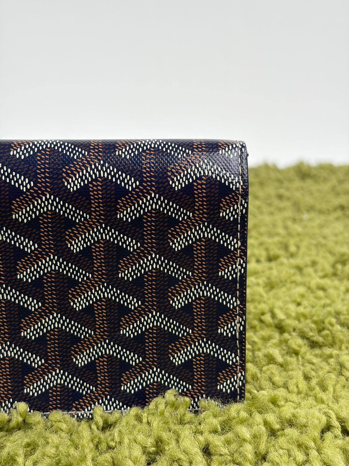 Portafoglio Goyard Richelieu in tela Goyardine Nero