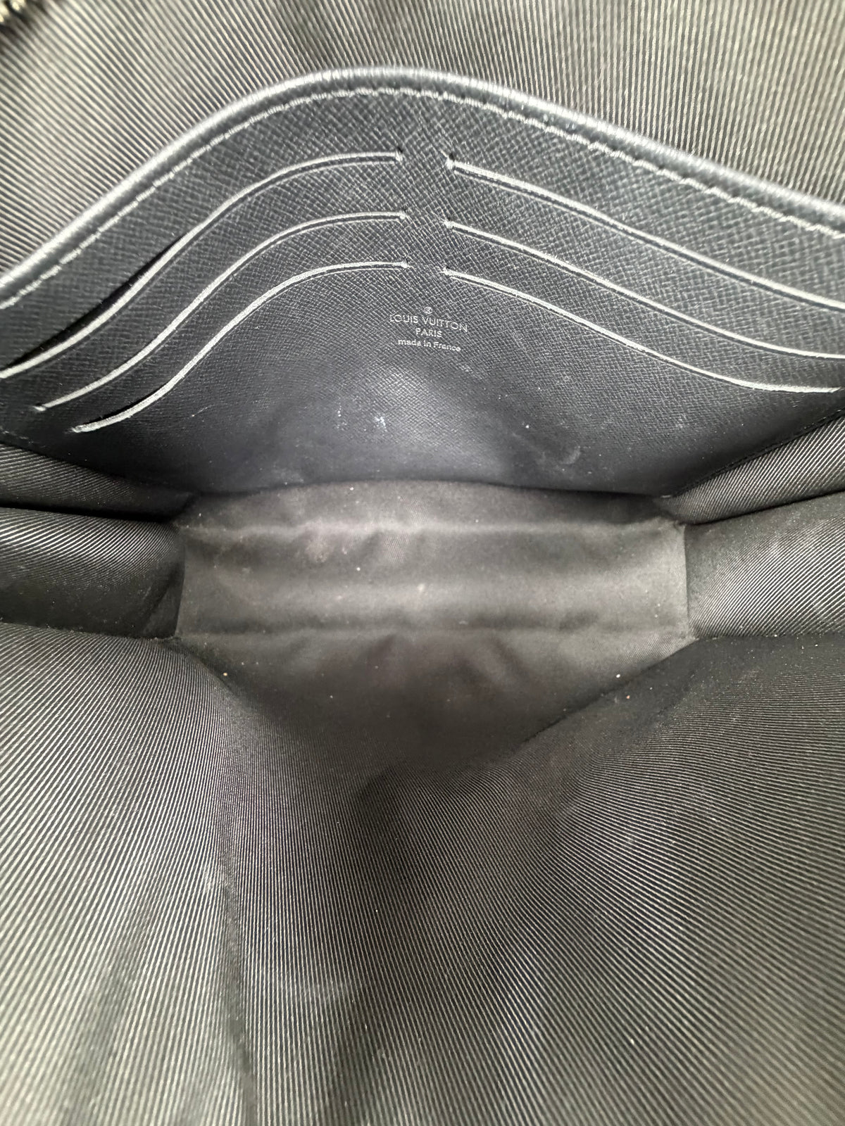 Pochette Voyage MM Louis Vuitton Nero