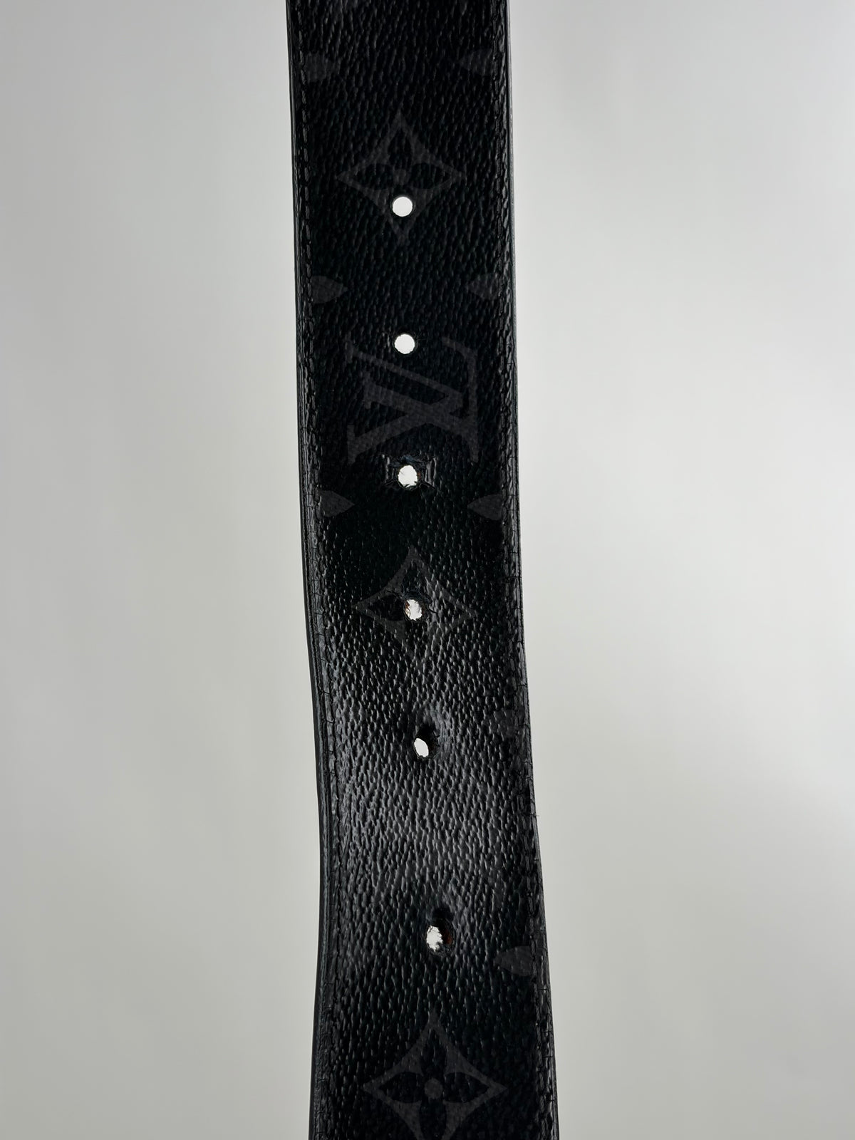 Cintura Louis Vuitton Nero Reversibile 95/38 110cm
