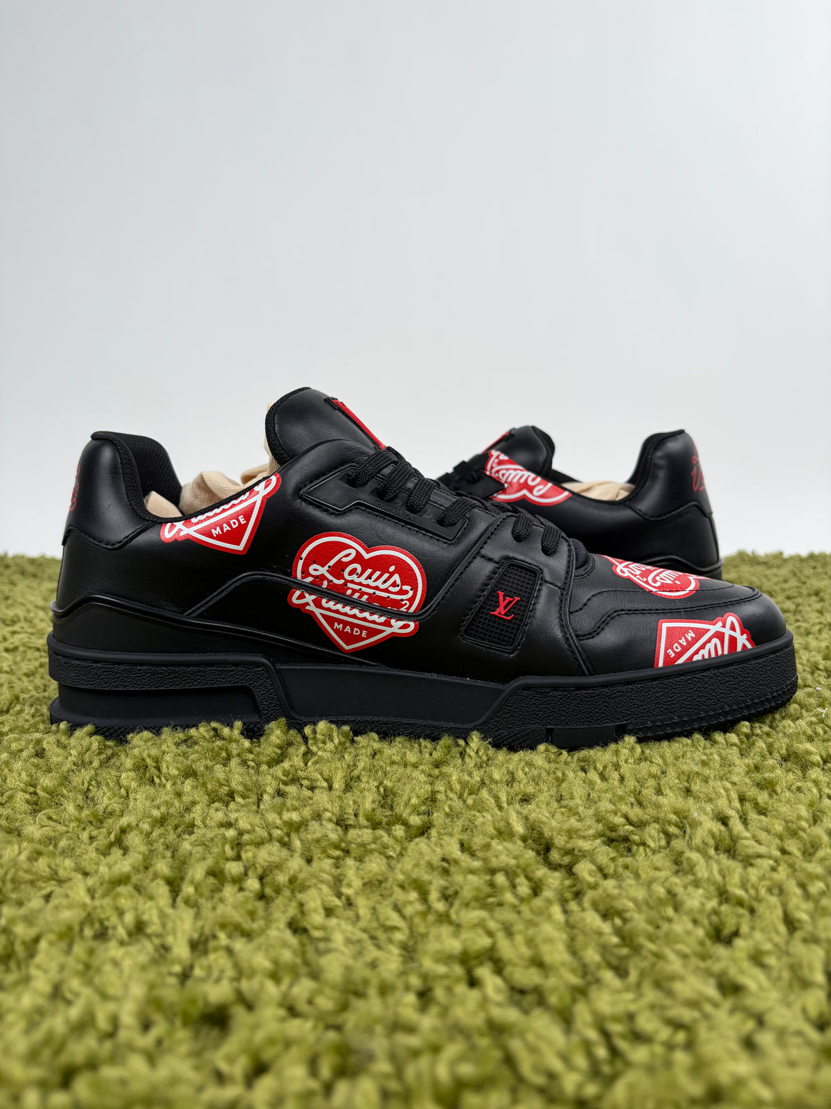 Louis Vuitton Trainer Nero Multicolor 9