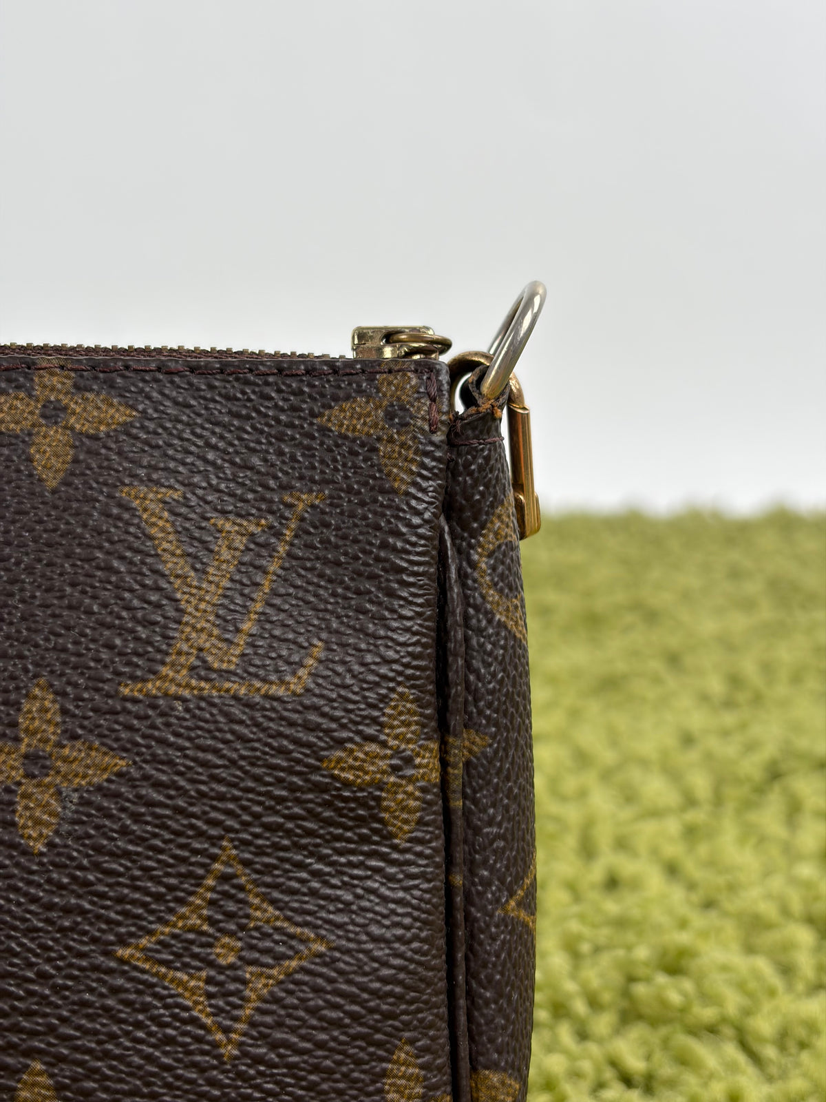 Pochette Louis Vuitton Monogram Accessories Marrone