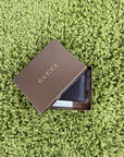Portacarte Gucci Marrone