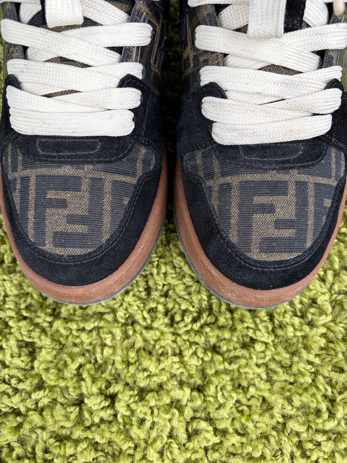 Fendi Match Sneaker Nera 8