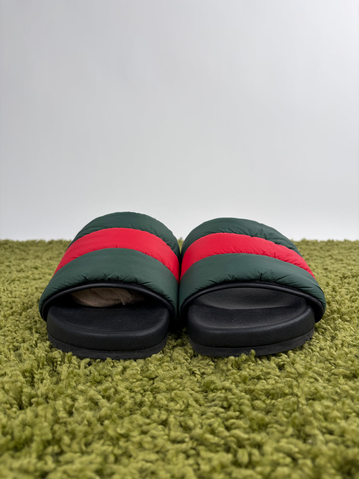 Sandali Slide Imbottiti Gucci  Neri 9