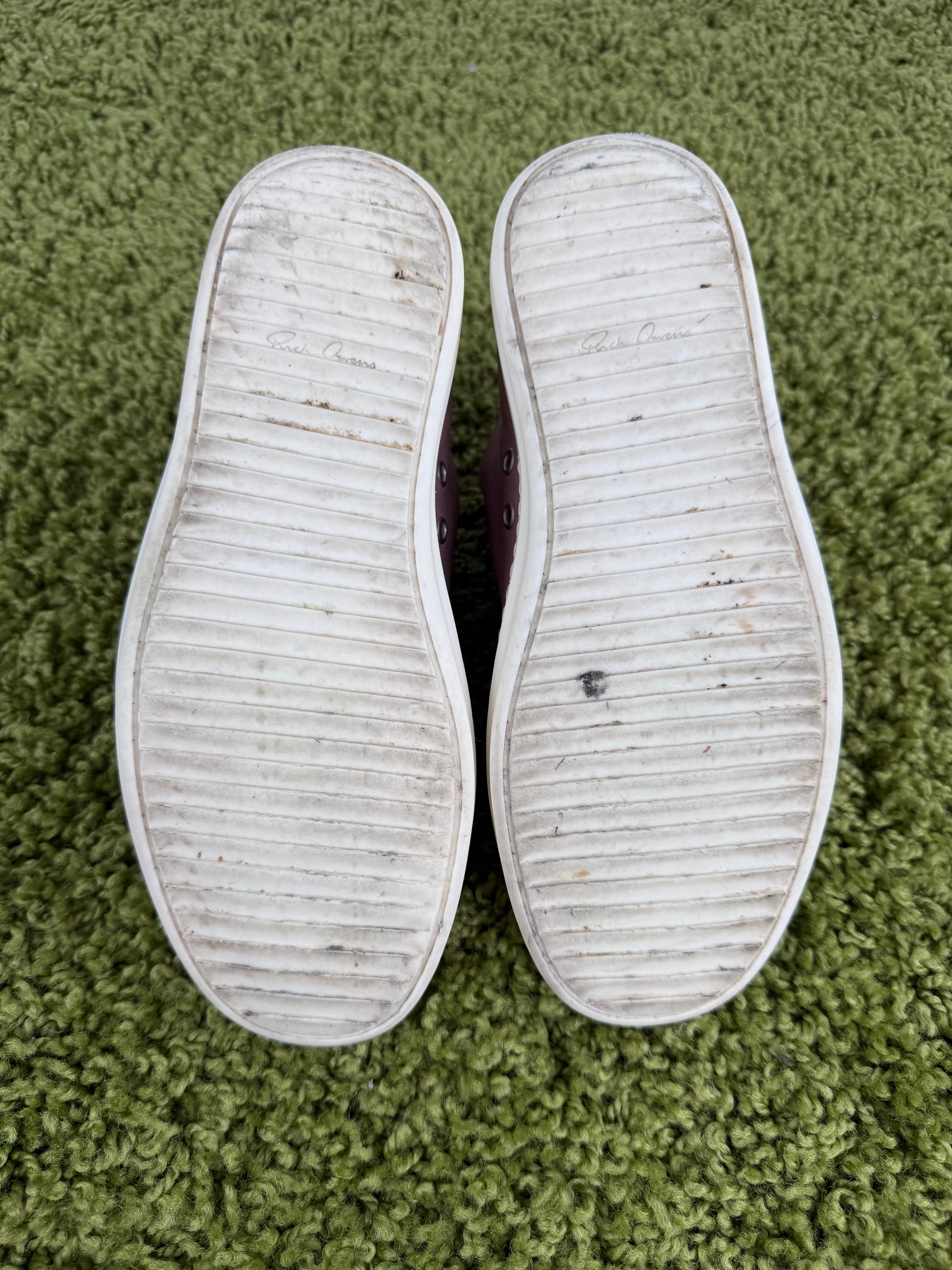 Rick Owens Low Sneaker in pelle 37