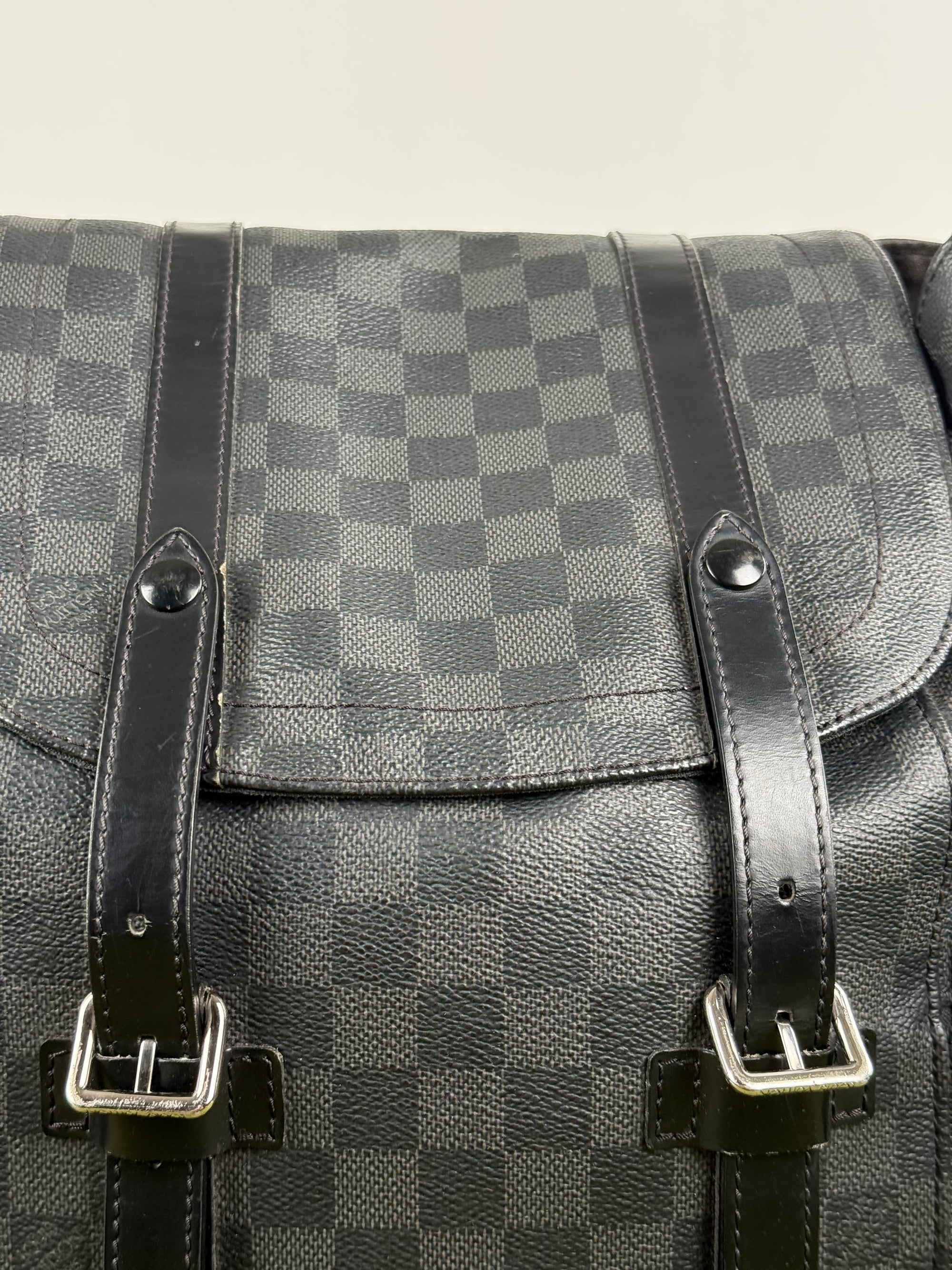 Zaino Christopher Louis Vuitton Nero