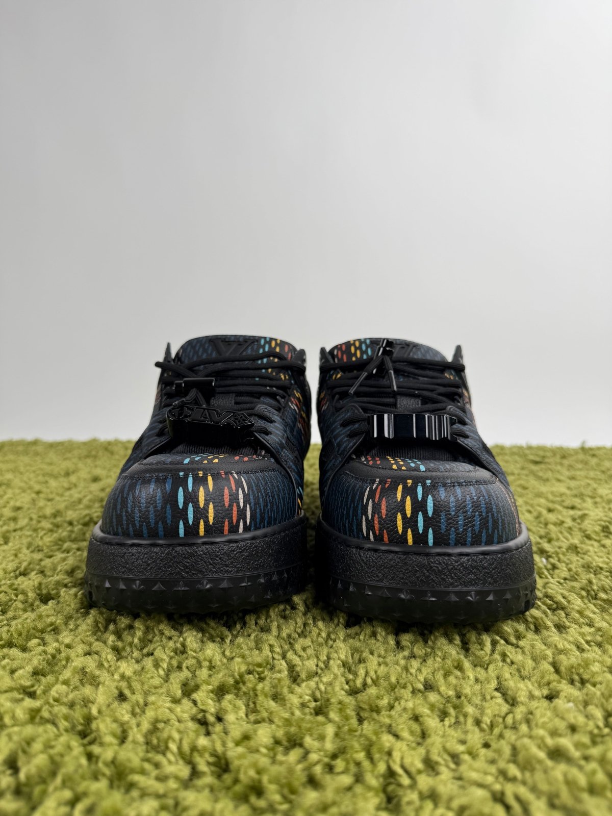 Louis Vuitton Trainer Maxi Nero 9 - Second Hand Di Fiore