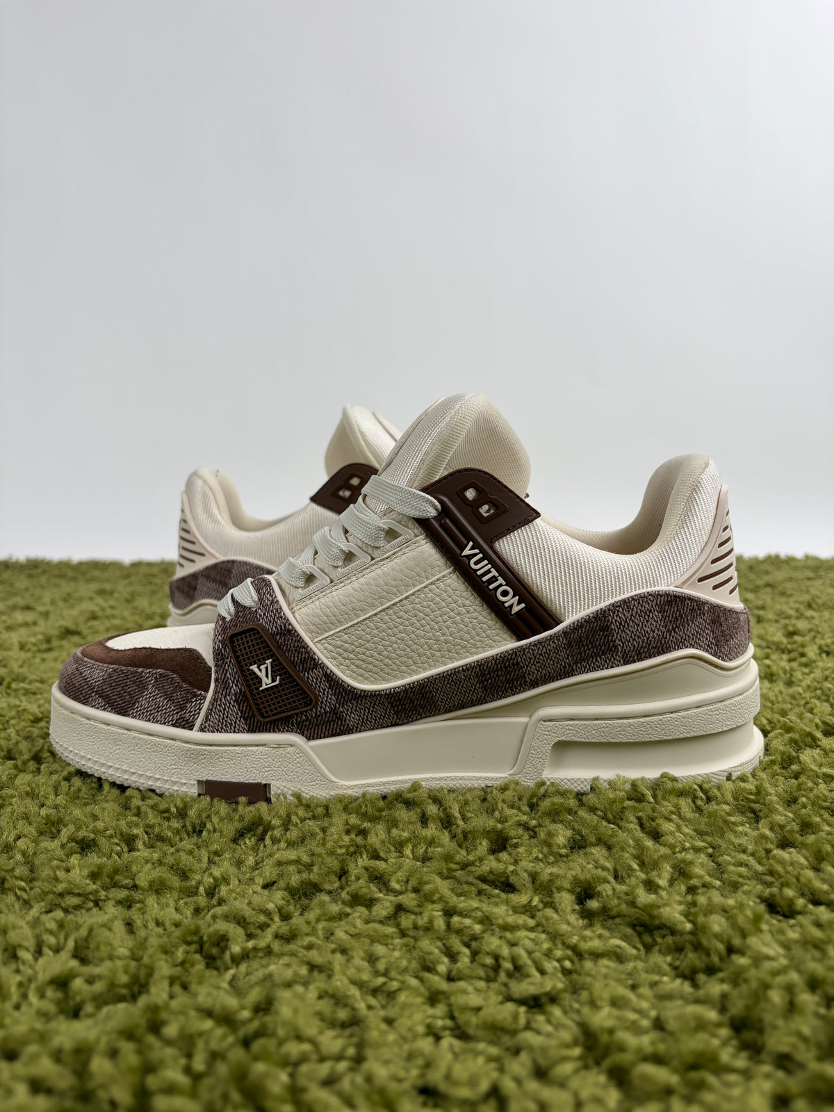 Louis Vuitton Trainer Marrone