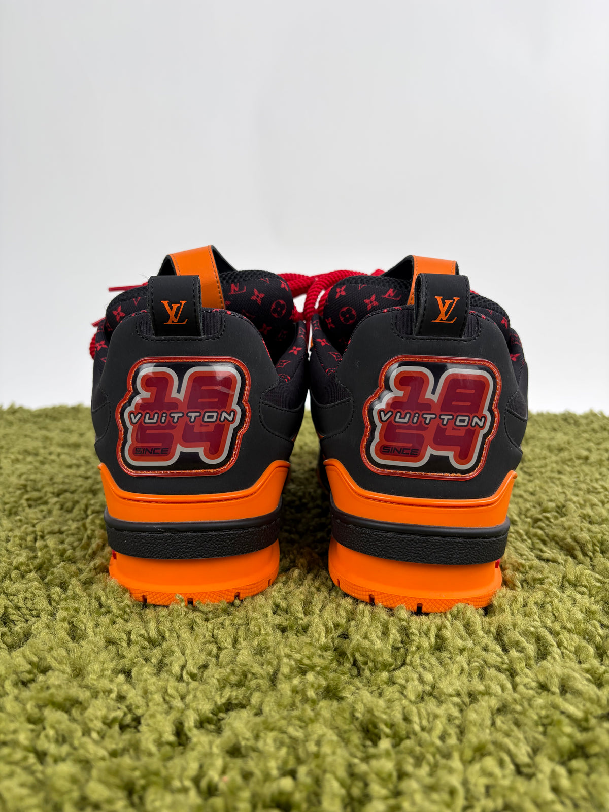 Louis Vuitton Skate Arancione 8.5