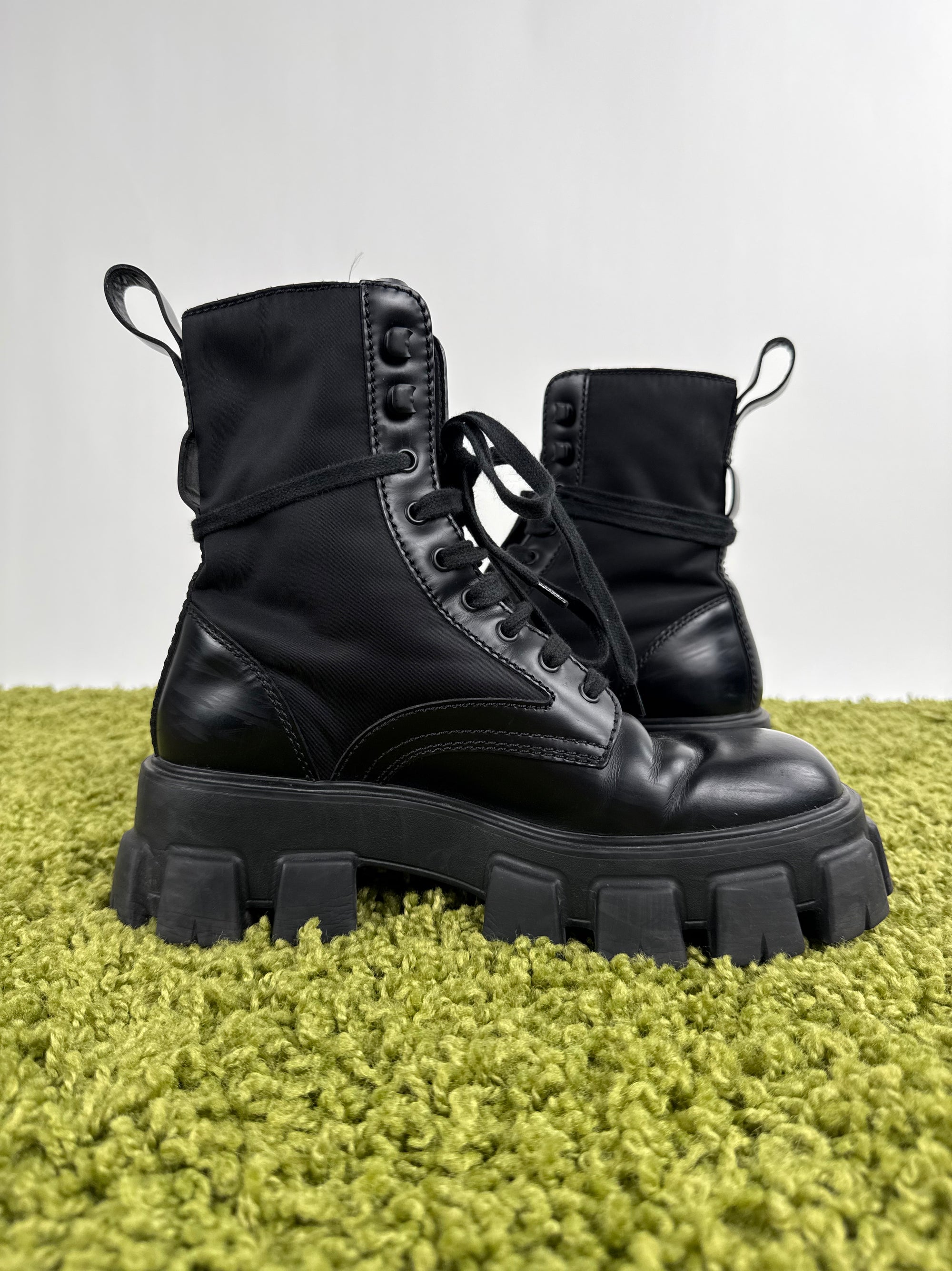 Stivale Monolith Prada Nero 7.5