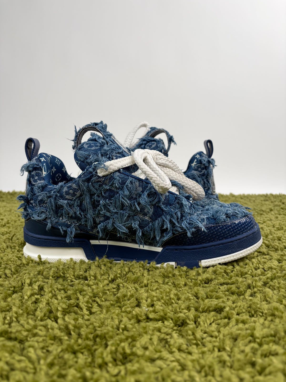 Louis Vuitton Skate Denim Blu 8