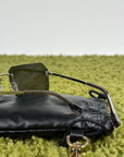 Occhiali da sole gemoetrici Fendi Sky FE40043U Montatura glasant Nero