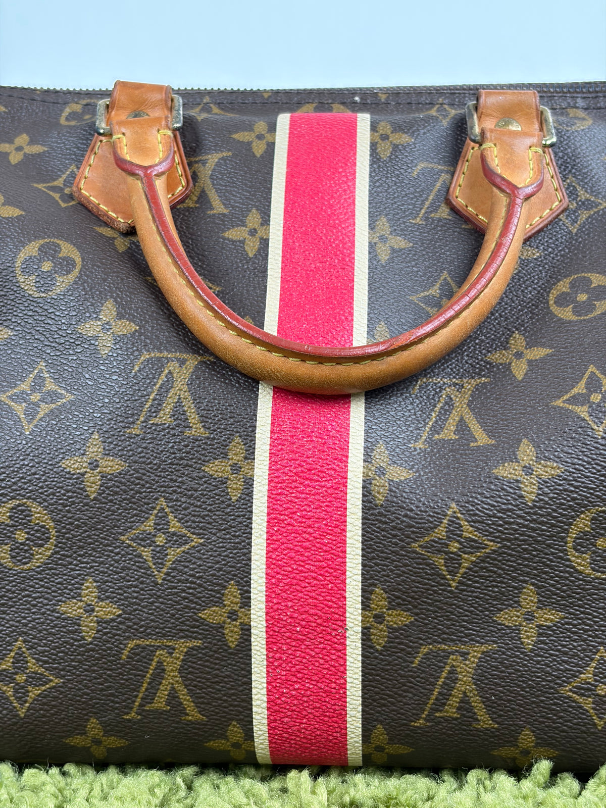 Borsa Louis Vuitton Speedy Marrone