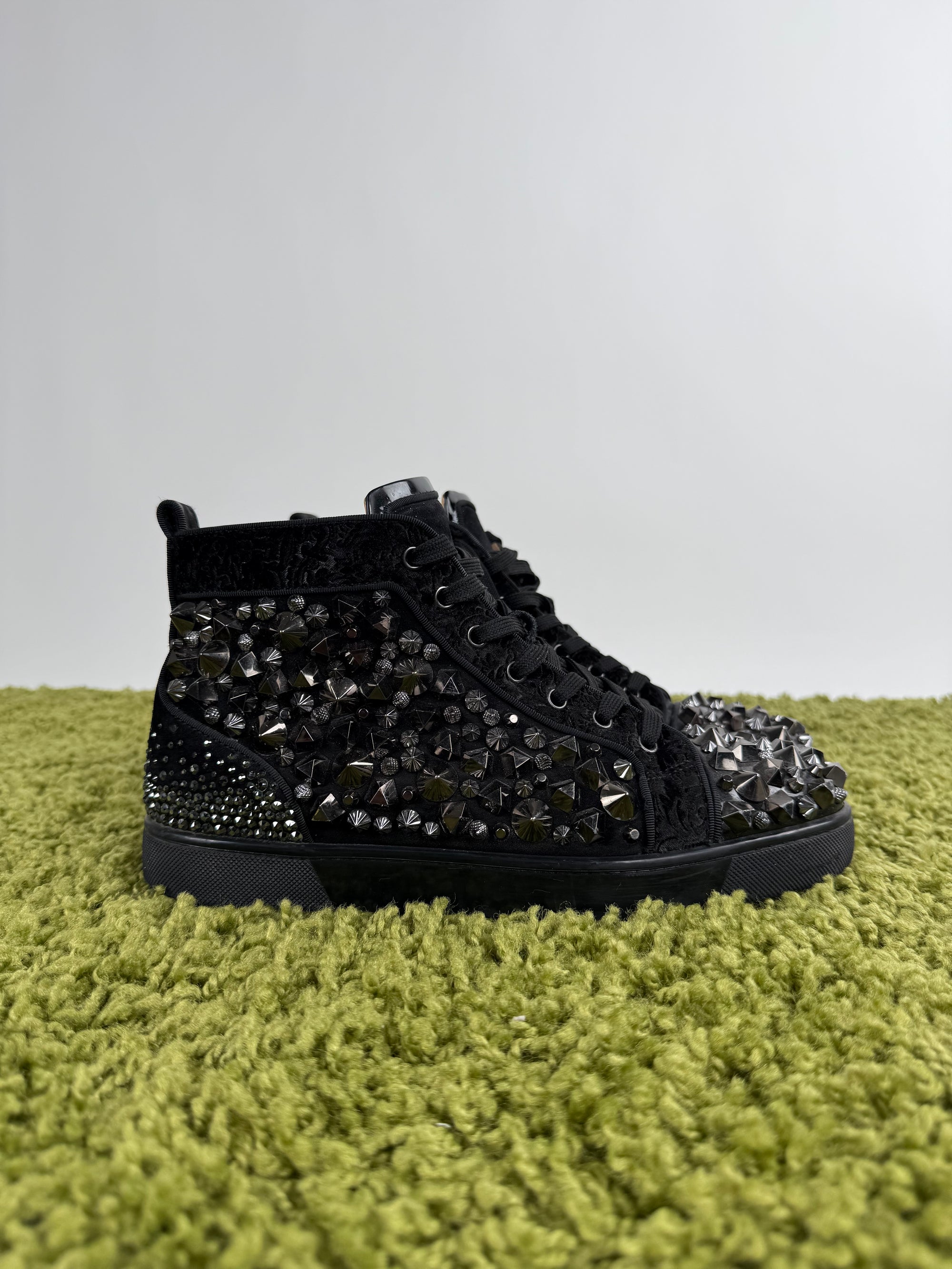 Christian Louboutin Pik Pik Louis High Nera 42