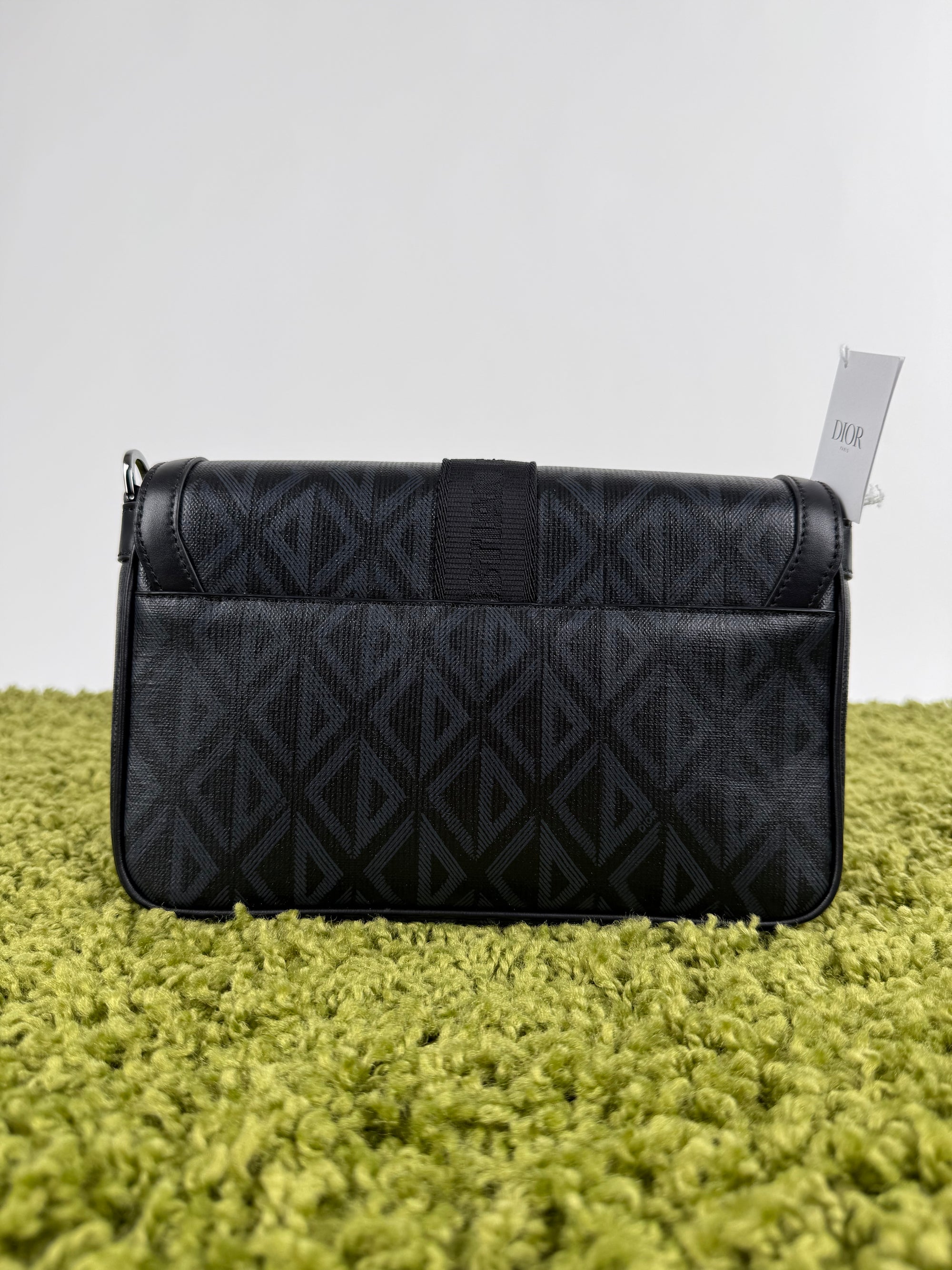Borsa a tracolla Diamond Cd Christian Dior Nero