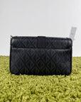 Borsa a tracolla Diamond Cd Christian Dior Nero