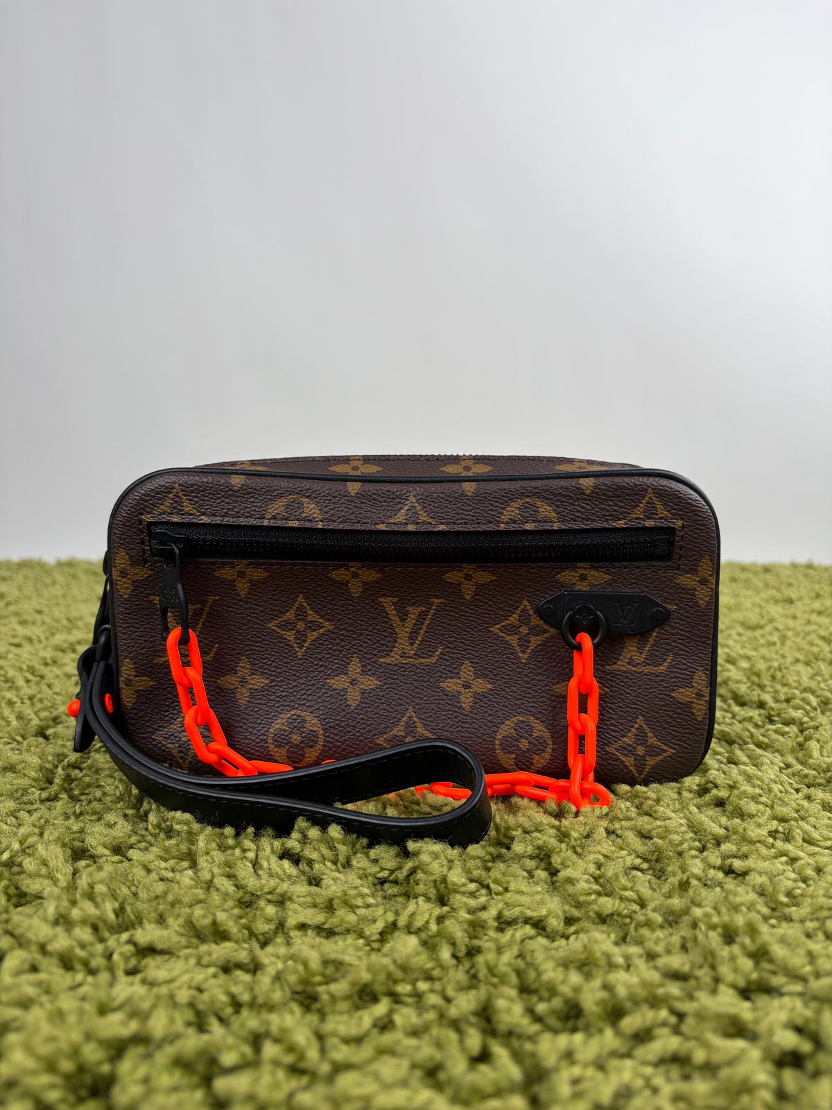 Pochette Louis Vuitton Volga Monogram SS19 Virgil Abloh marrone