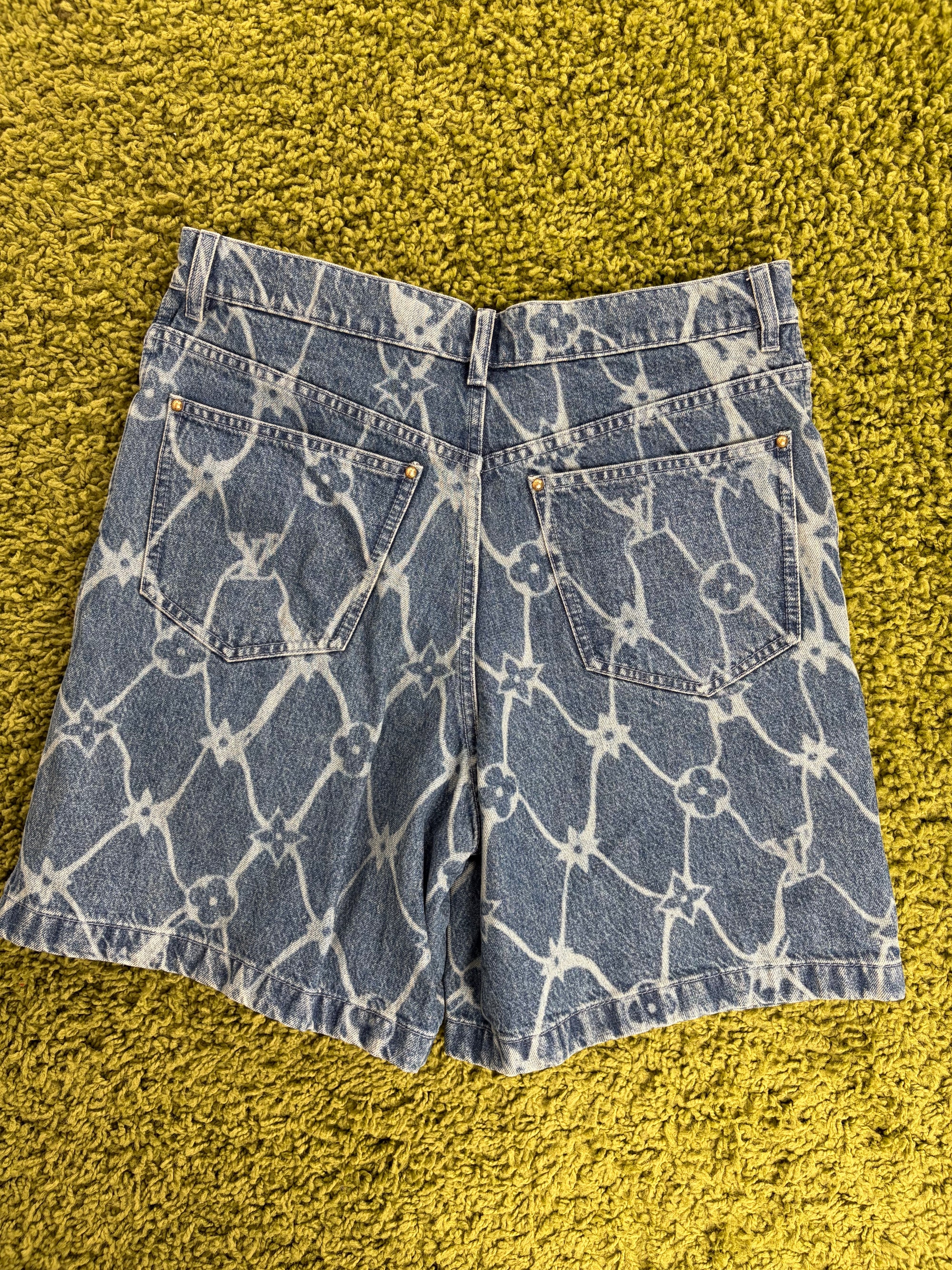 Jeans corto Louis Vuitton Size 44 blu