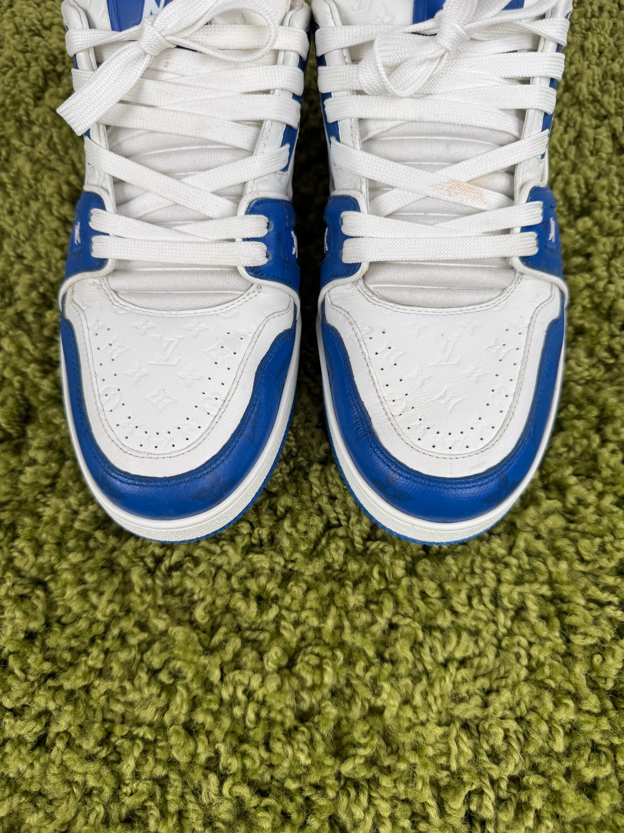 Louis Vuitton Trainer Blu 8