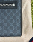 Borsello Gucci nero blu e rosso
