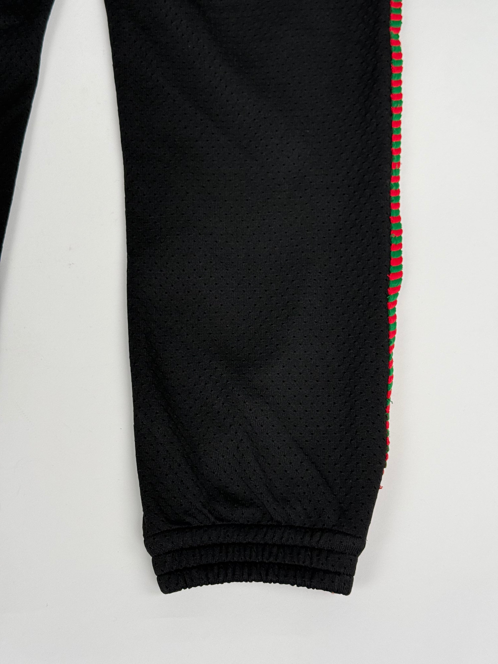 Pantalone Gucci Size XS veste M nero rosso e verde