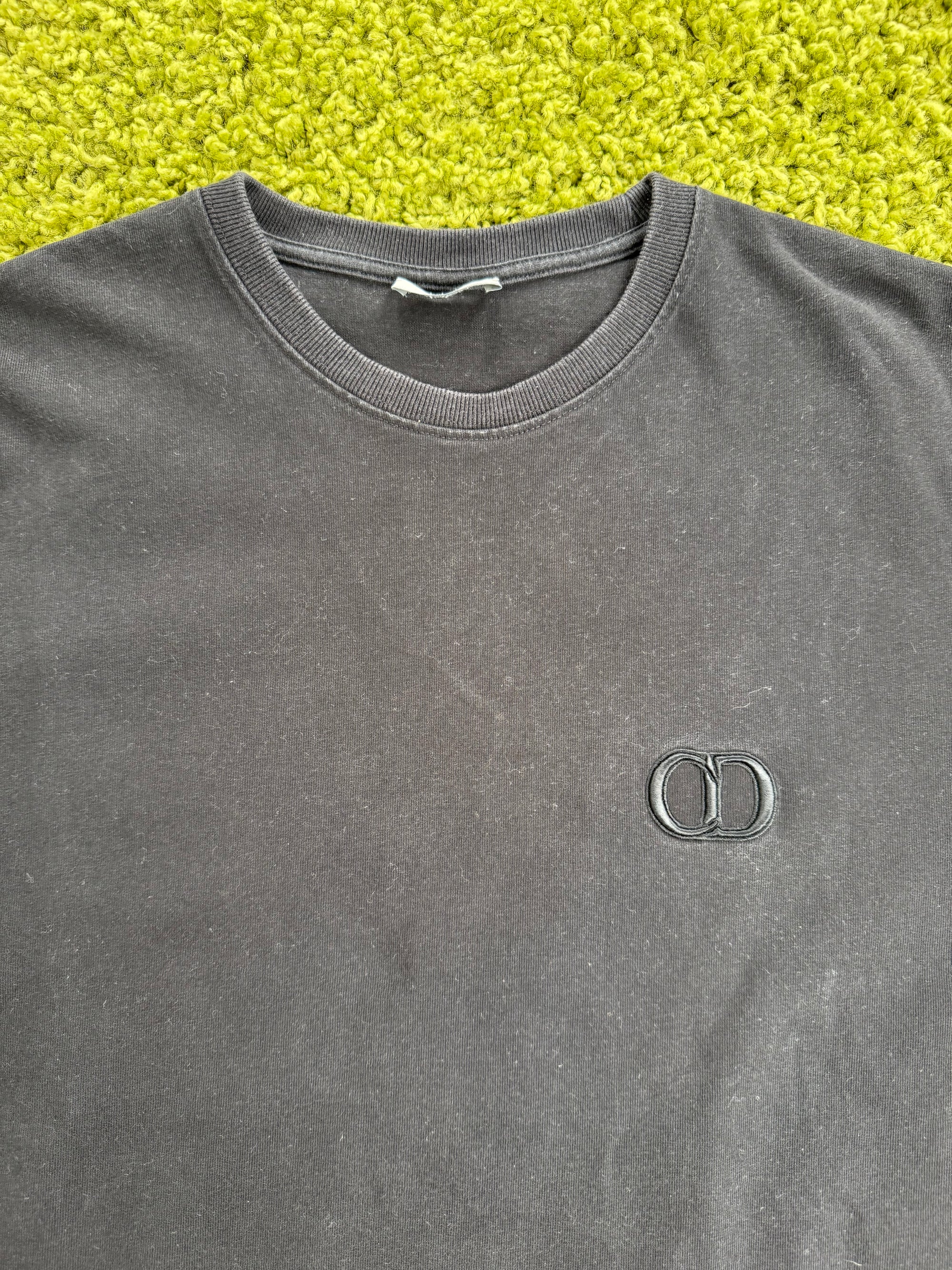 T-Shirt CD icon Christian Dior Nera L