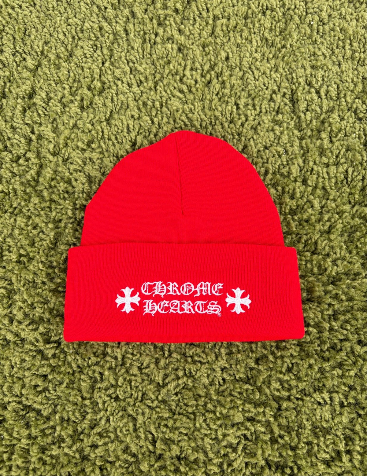 Cappello Chrome Hearts Rosso ONE SIZE - Second Hand Di Fiore