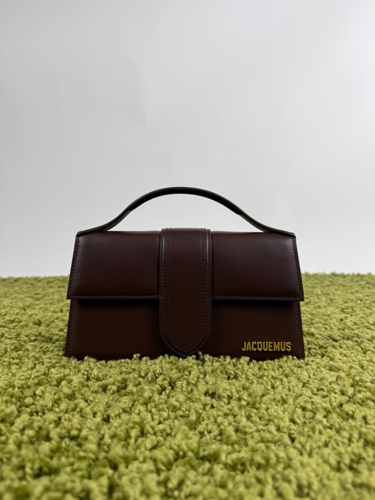 Jacquemus La Grande Bambino Marrone Matto - Second Hand Di Fiore