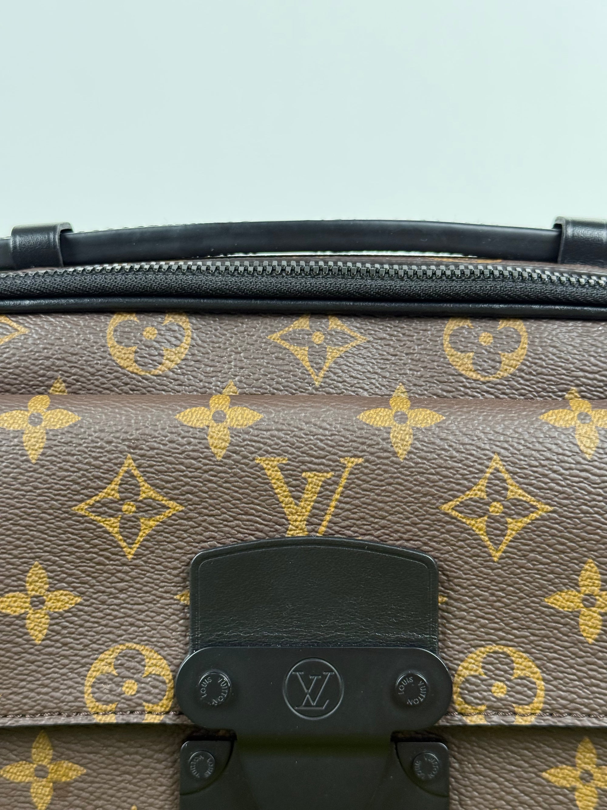 Borsa Messenger S Lock Louis Vuitton Marrone