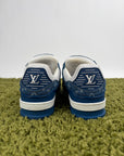 Louis Vuitton Trainer Denim Blu 38