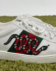 Gucci ace Size 6=40 calza 40.5 bianche verdi e rosse