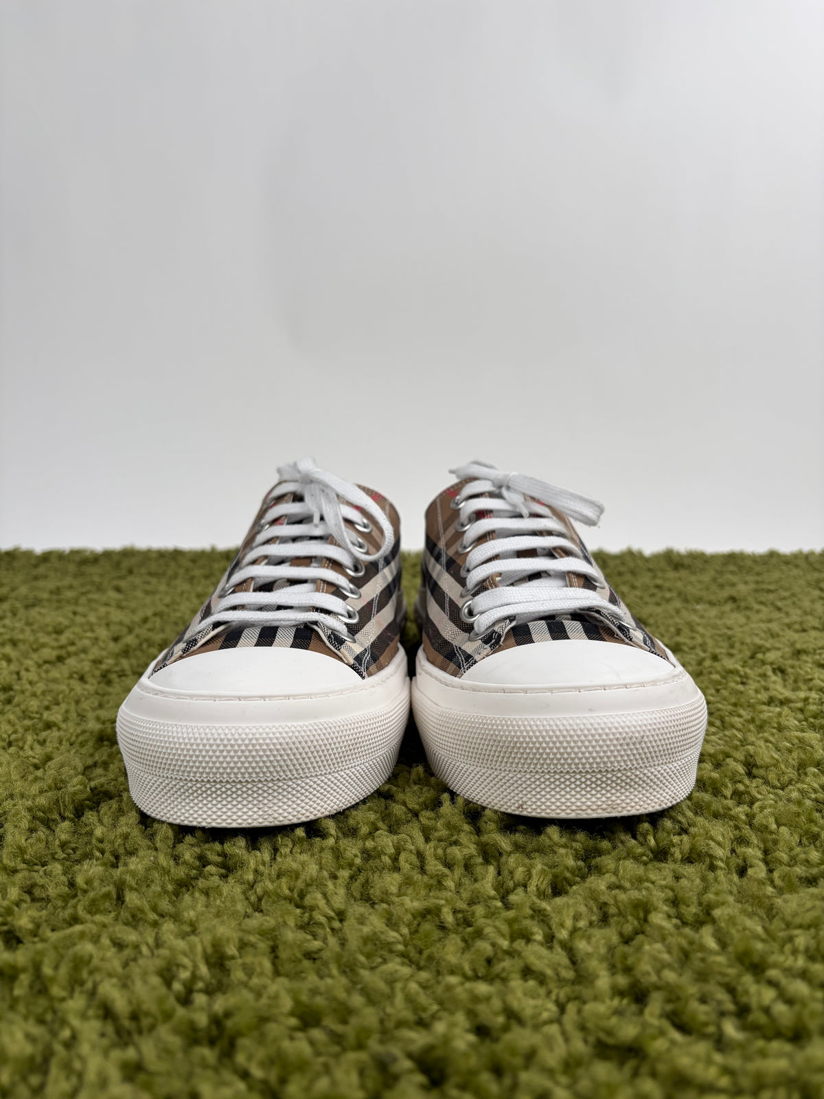Burberry Check Sneaker Beige 45