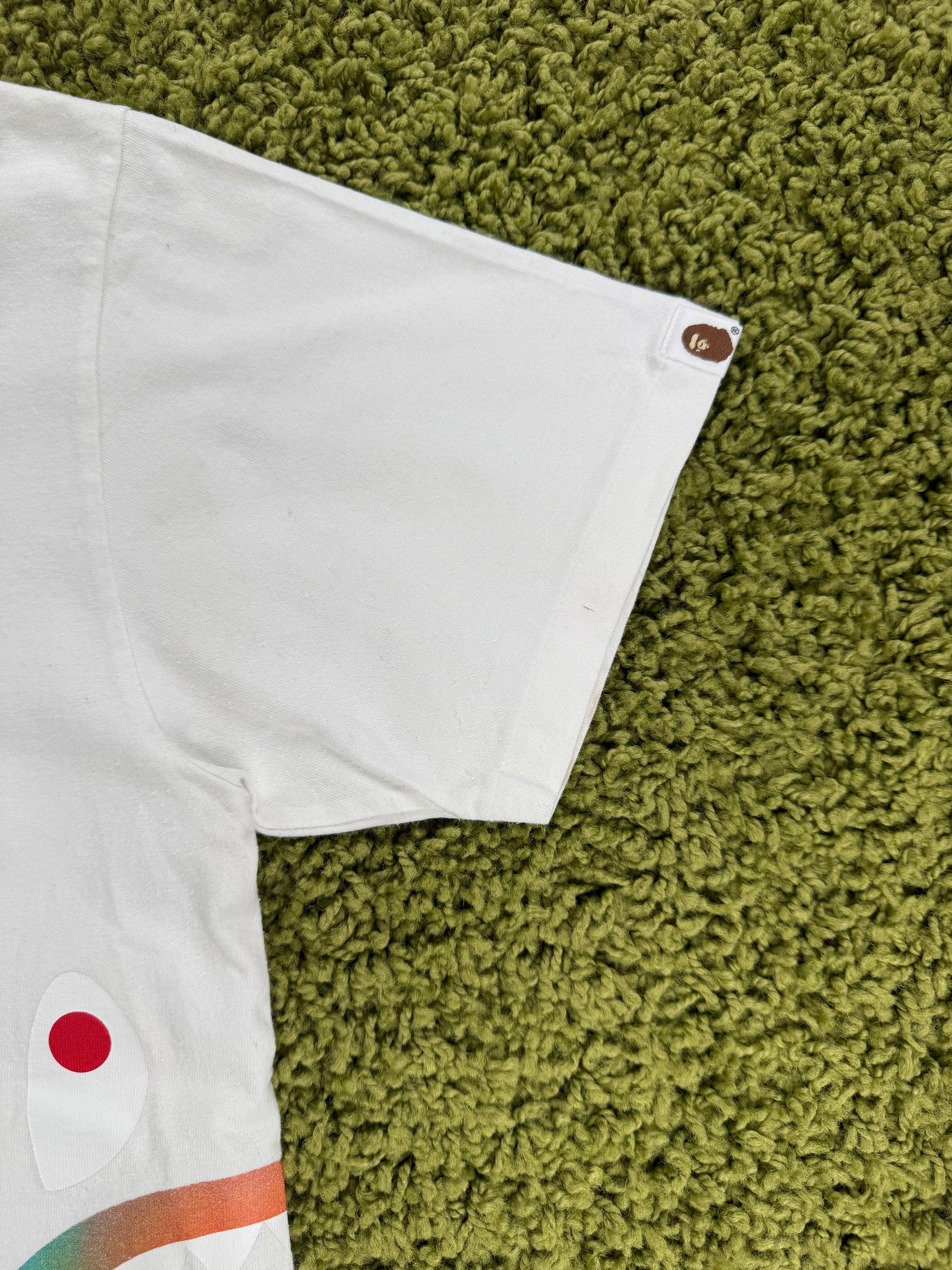 T-Shirt Side Shark Bape Bianca M