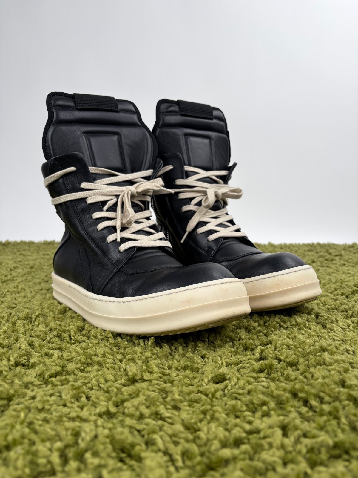 Rick Owens Geobasket Nera 39.5 - Second Hand Di Fiore