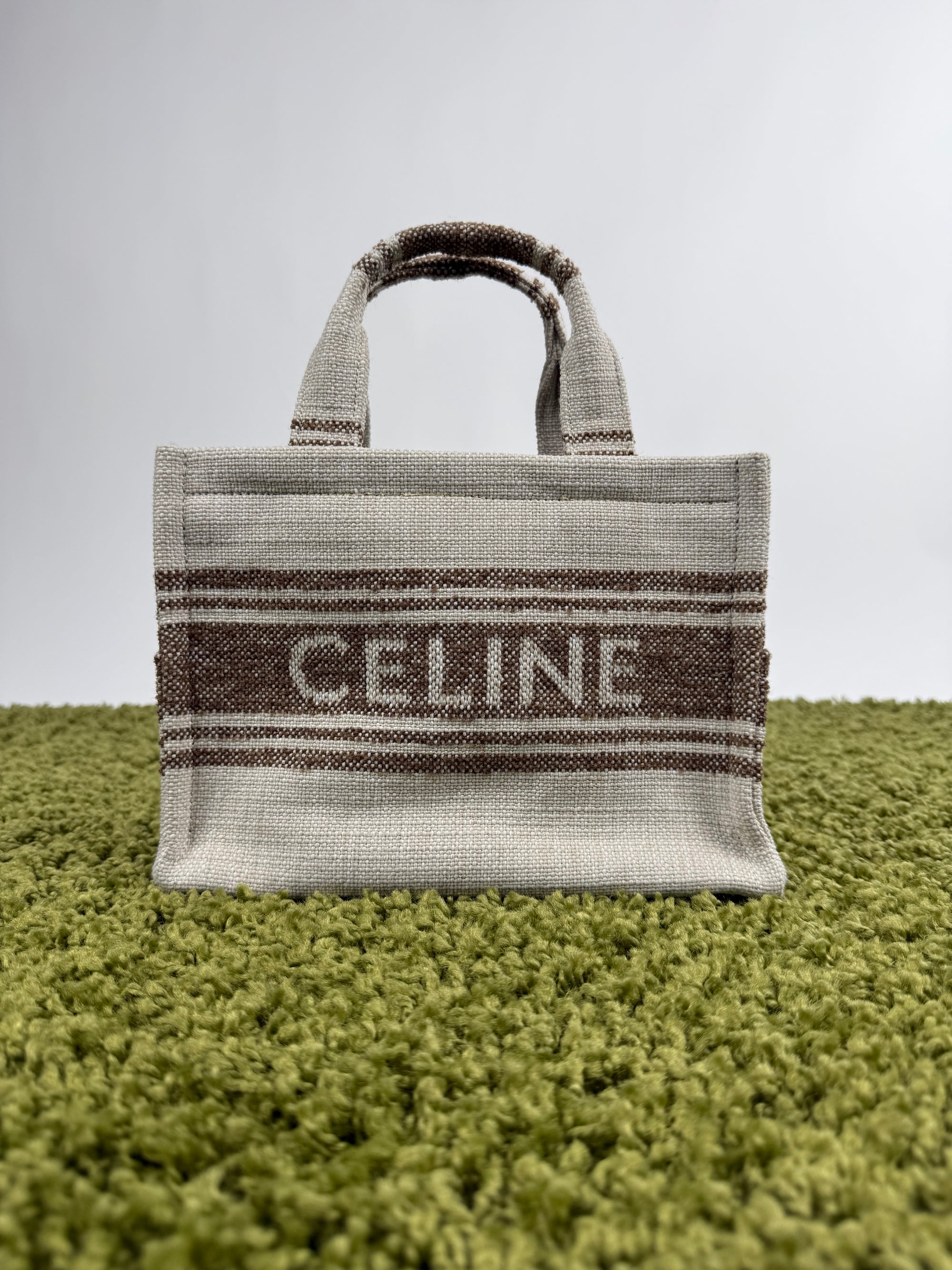 Tote Bag Celine in tela con tracolla rimovibile