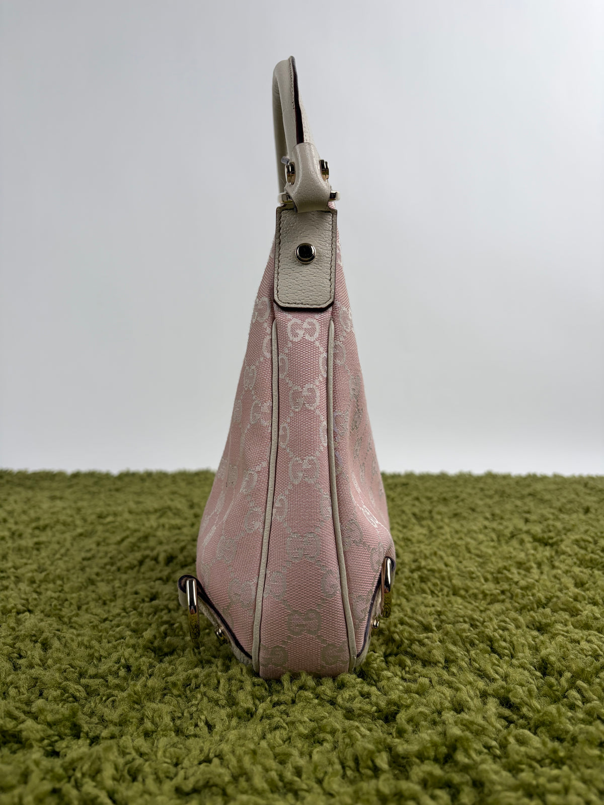 Borsa Gucci Abbey D-Ring Hobo Rosa