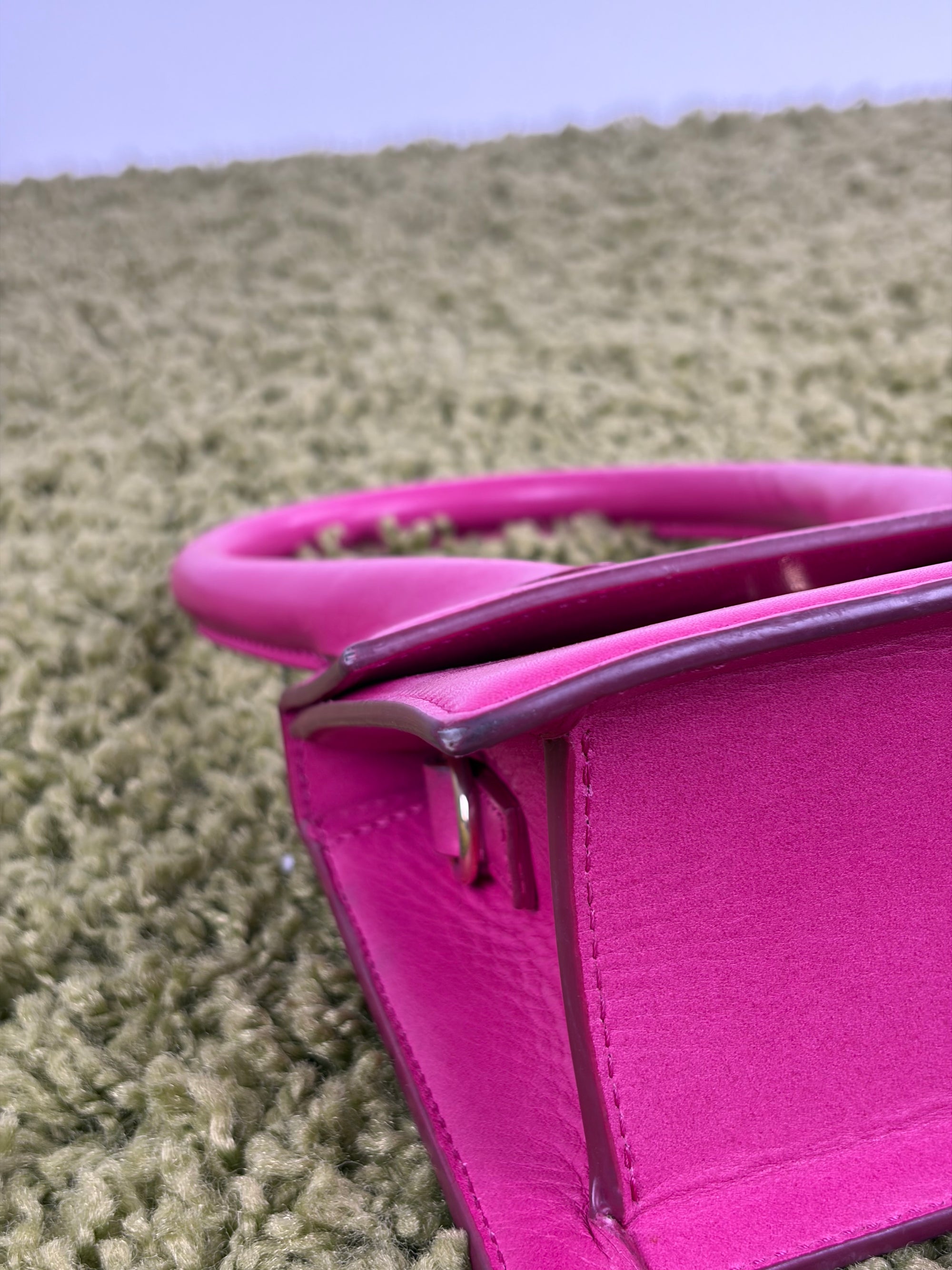Jacquemus Il chiquito medio fucsia