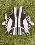 Louis vuitton trainer 6=40 calza 41 marrone bianco e panna