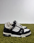 Louis vuitton Trainer Size 7.5=41.5 calza 42.5 nera e bianca