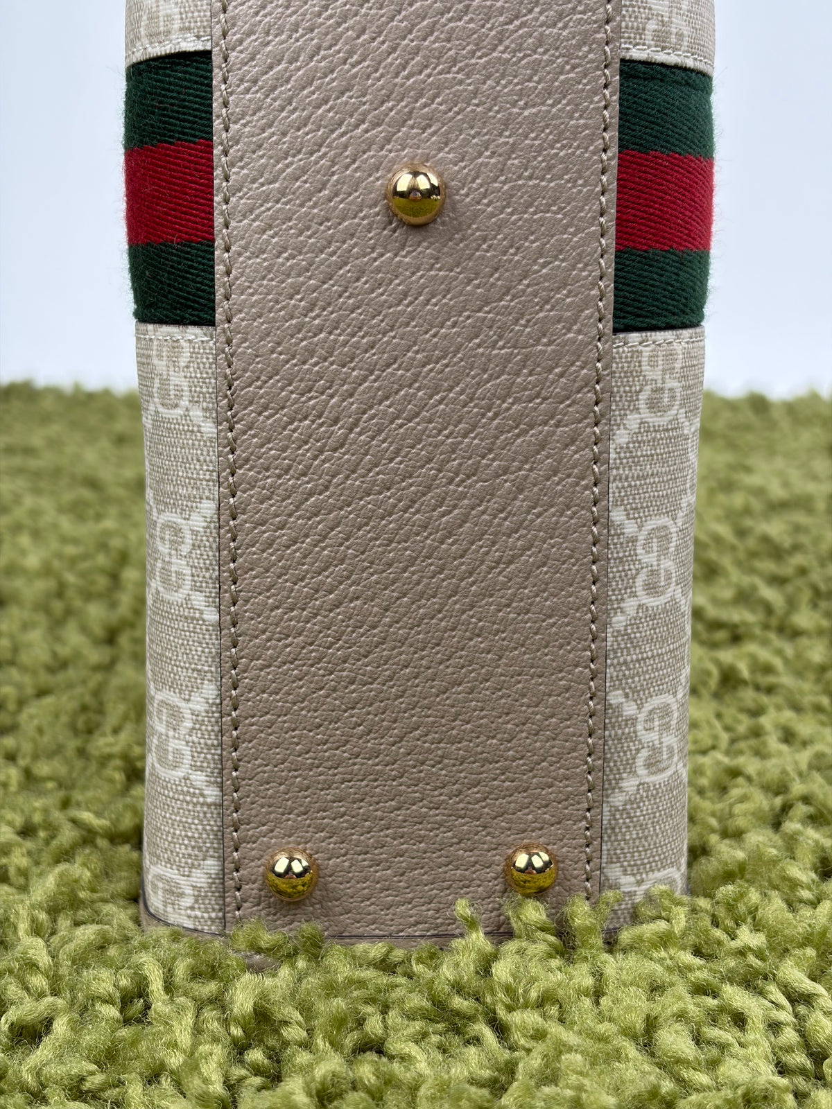 Borsa Gucci Ophidia Cut Out Handle Tote Beige