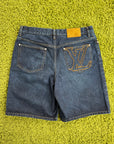 Pantaloncino Louis Vuitton in Denim Blu 34