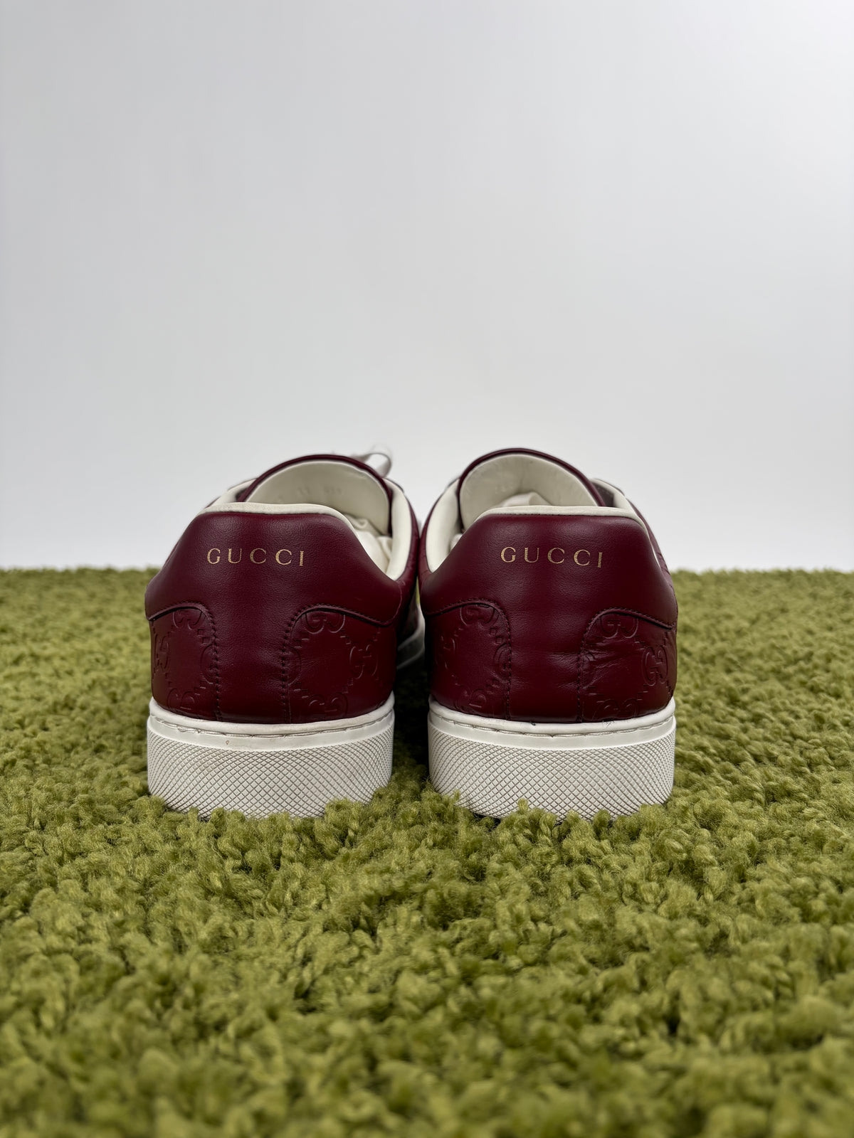 Gucci Ace Low Bordeaux 11