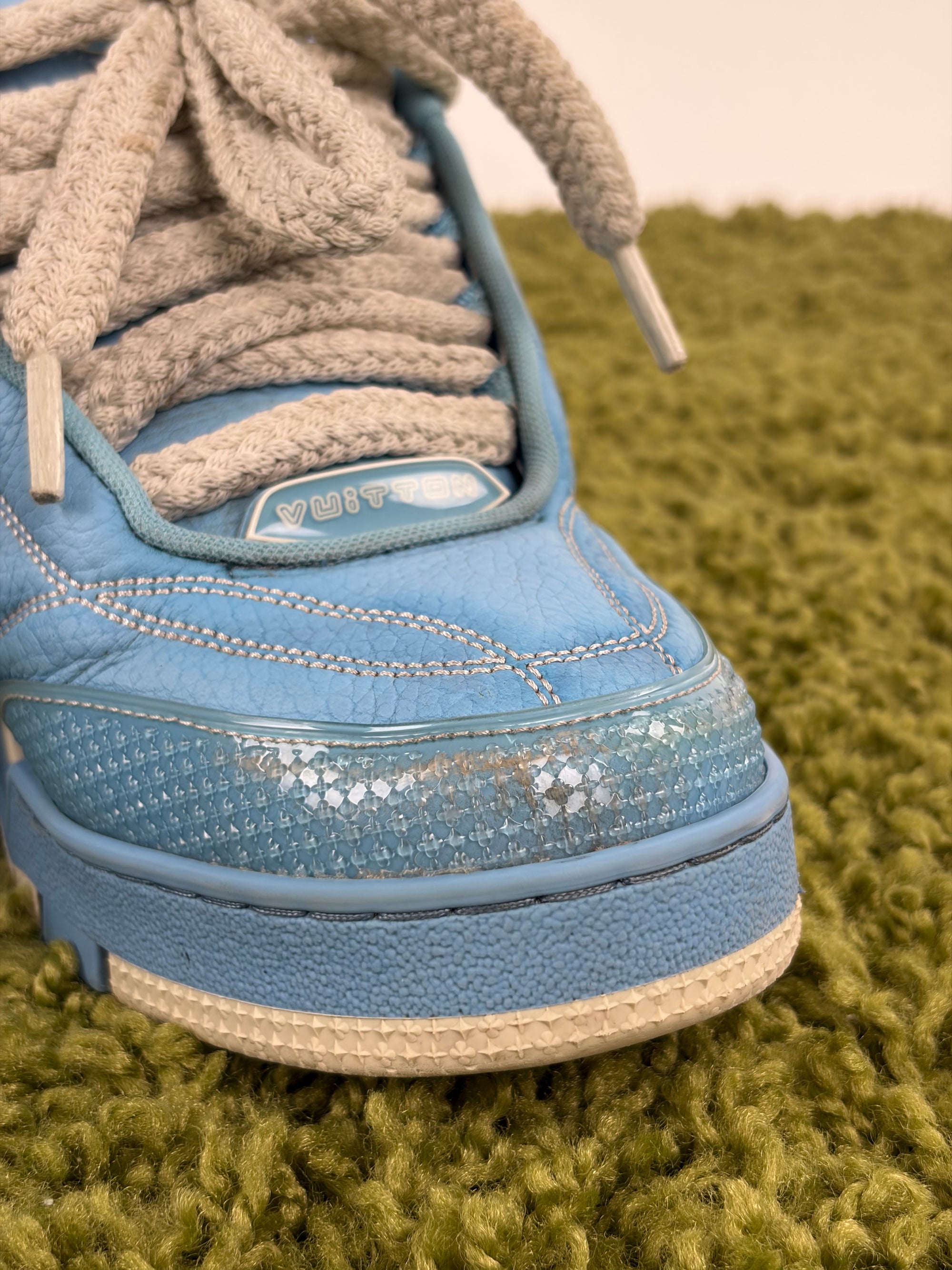 Louis vuitton skate Size 6.5=40.5 calza 41.5 azzurra
