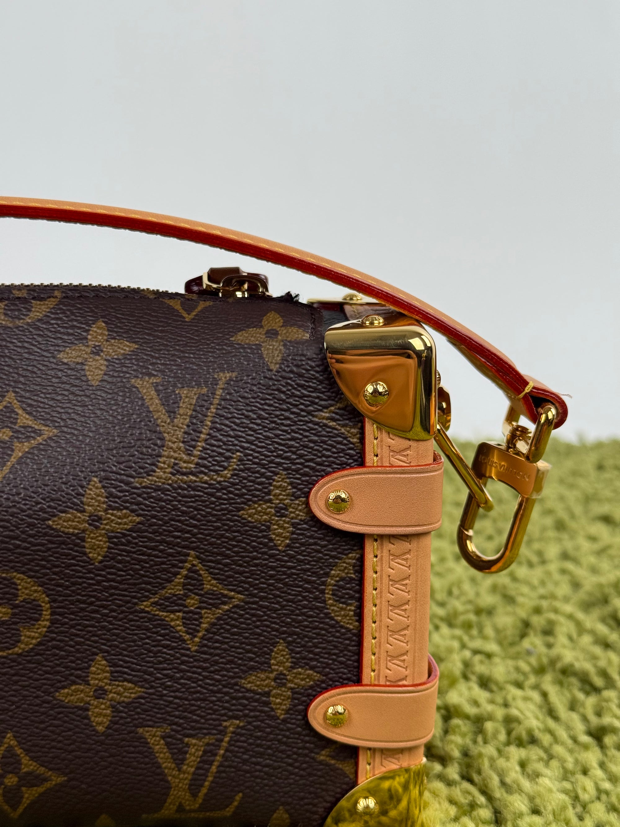 Borsa Side Trunk Louis Vuitton Marrone