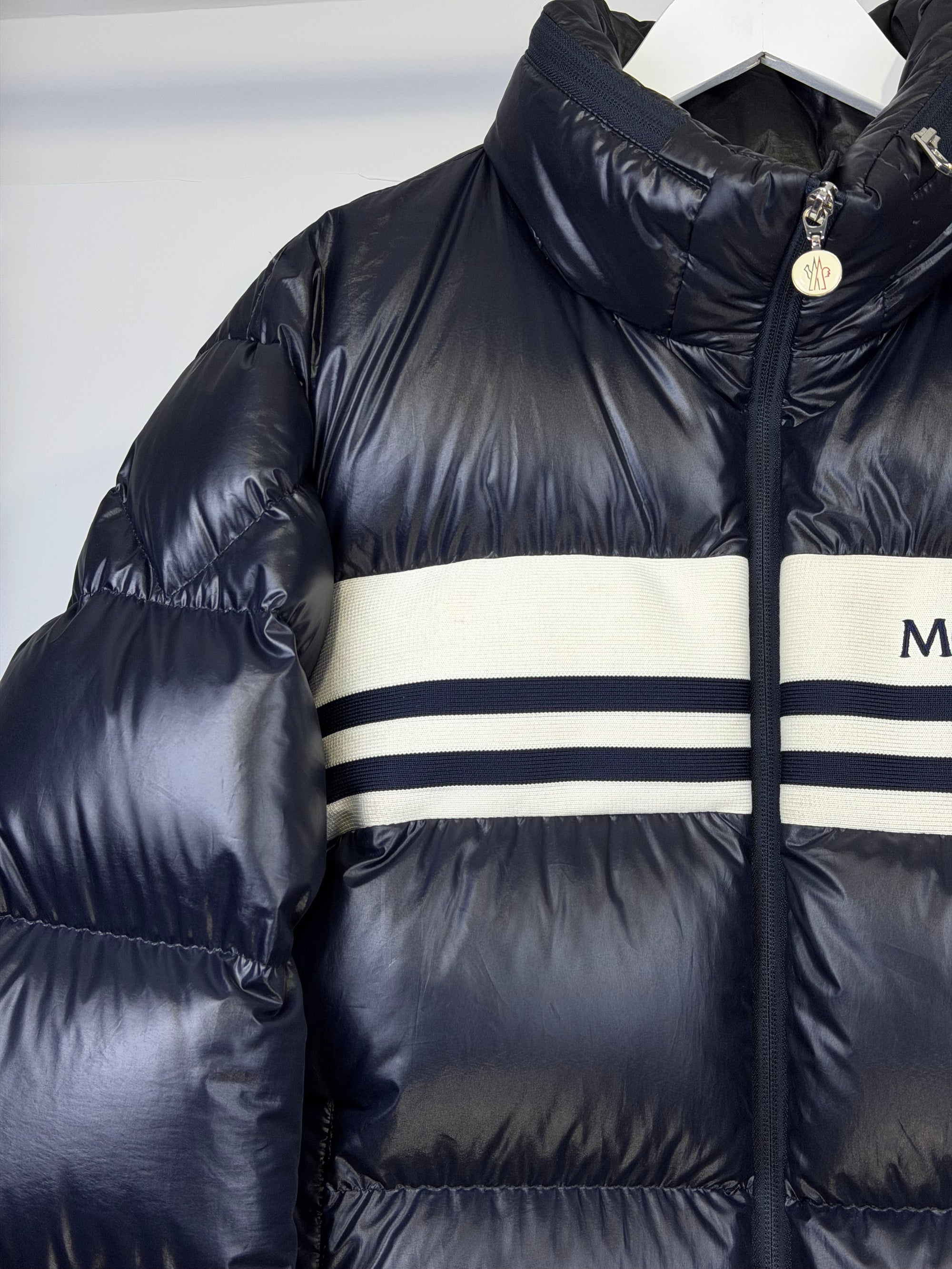 Moncler Size 3=M blu e bianco